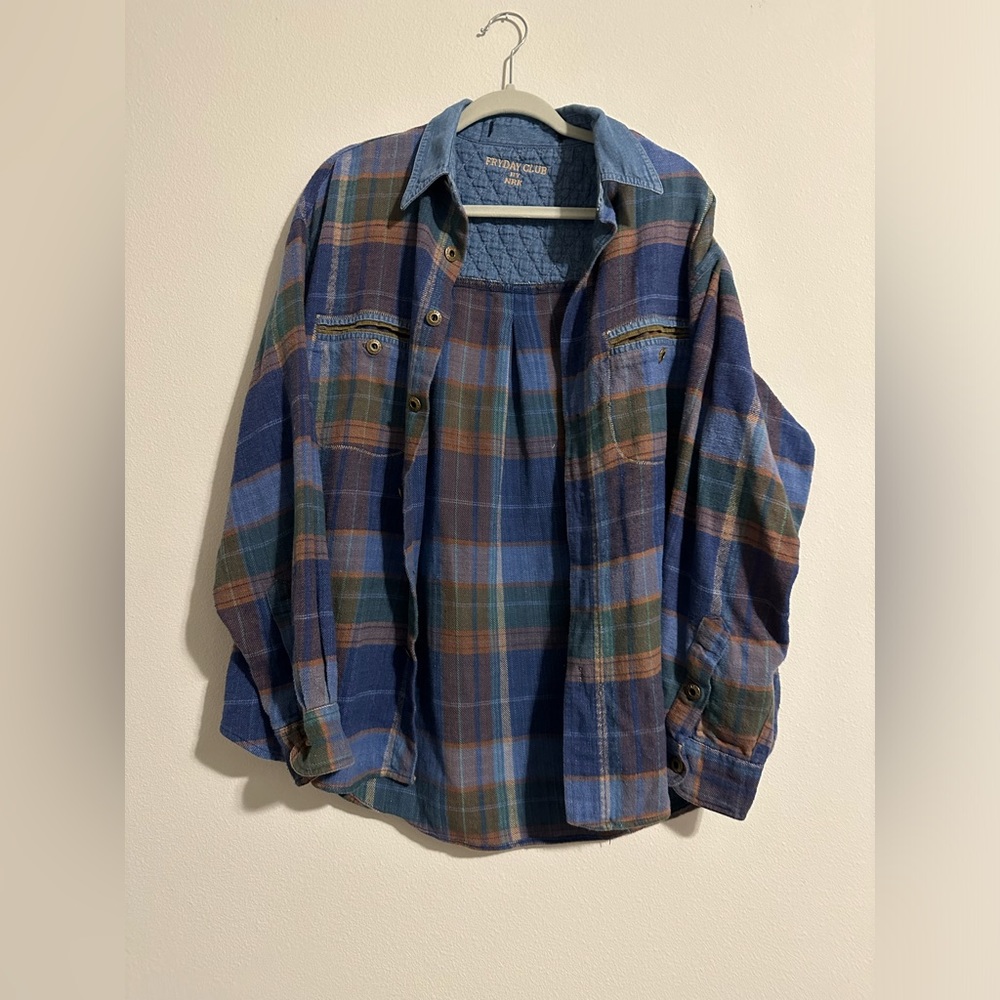 ~{ Vintage Blue Flannel }~